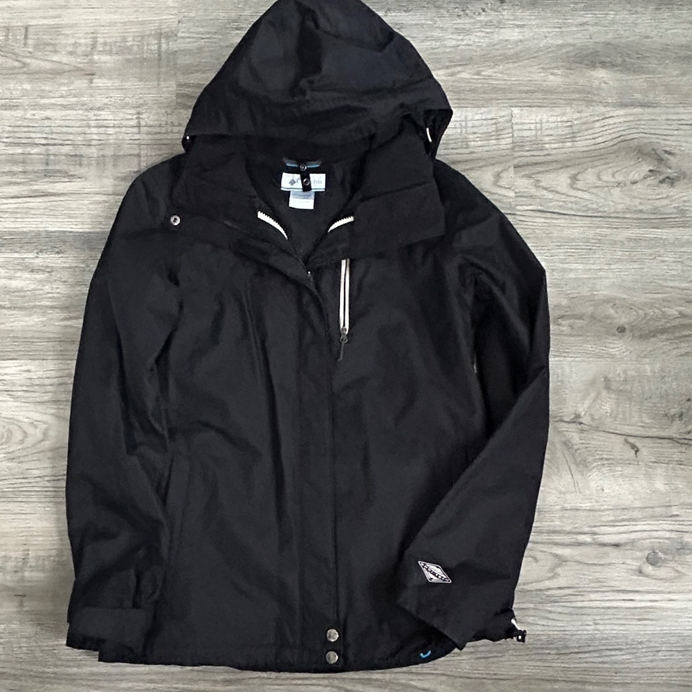 Columbia Women's Black‎ Interchange Omni-tech Sz L